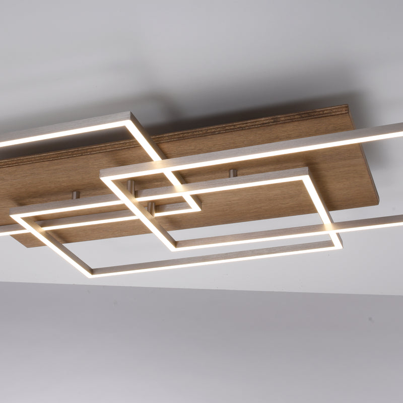 Plafoniera Paul Neuhaus PALMA 3xLED Lemn