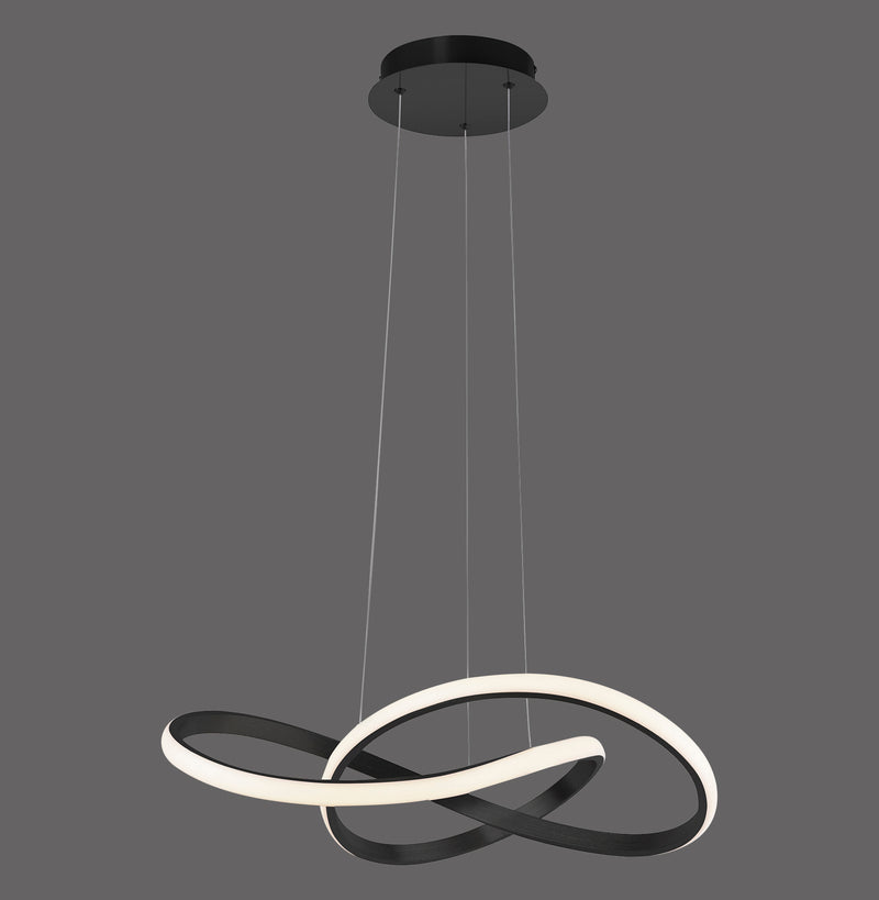Lustra Paul Neuhaus MARIA LED Negru