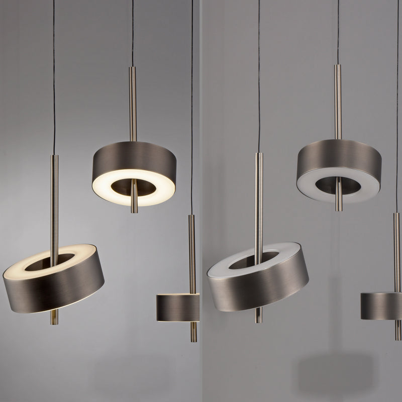 Lustra Paul Neuhaus Q-ROTATE 3xLED Maro Metalic