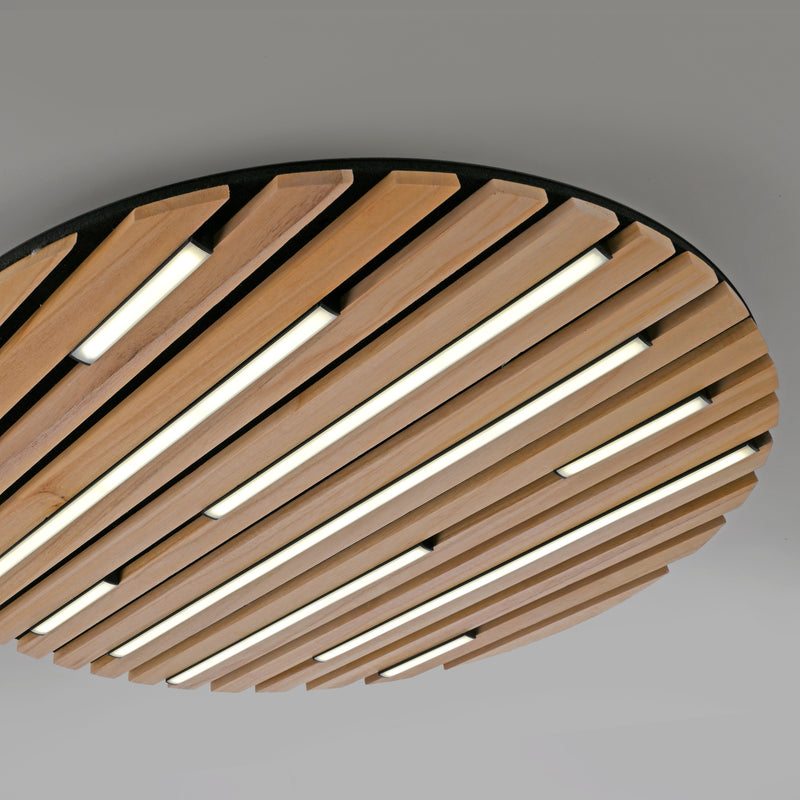 Plafoniera Paul Neuhaus Q-AKUSTIK LED Lemn