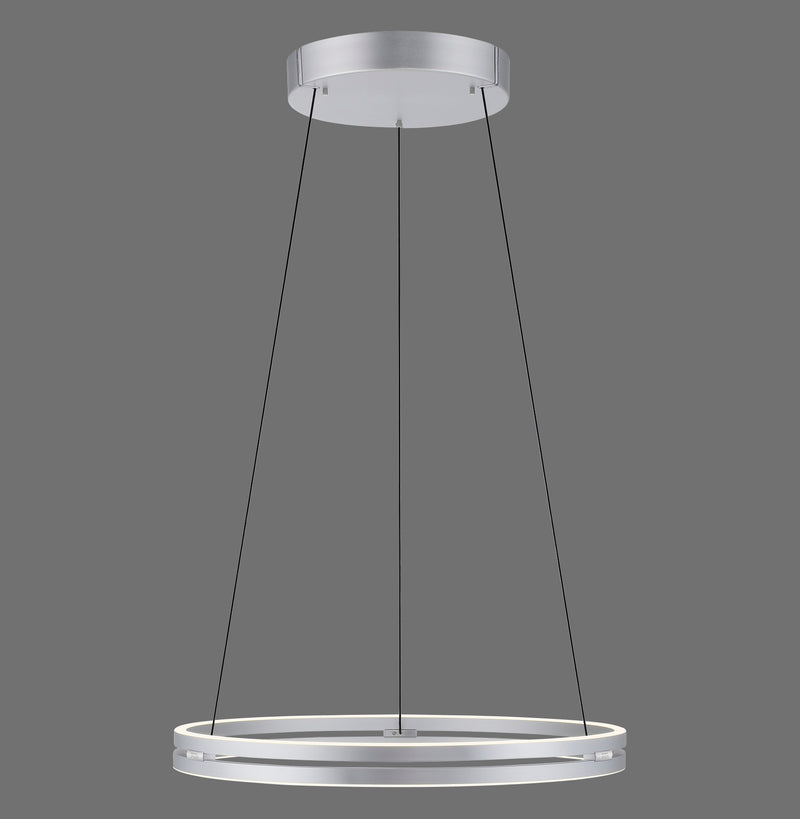 Lustra Paul Neuhaus PUREE-LOOP 2xLED Aluminiu
