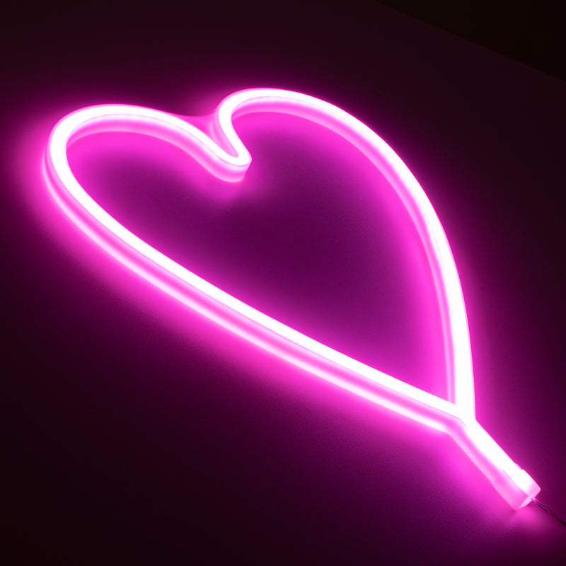Aplica Paul Neuhaus NEON-HERZ LED Roz