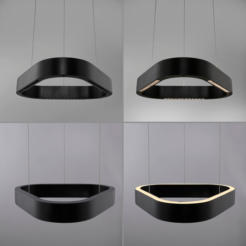 Lustra Zuma Line Q-STRETTO 2xLED Negru