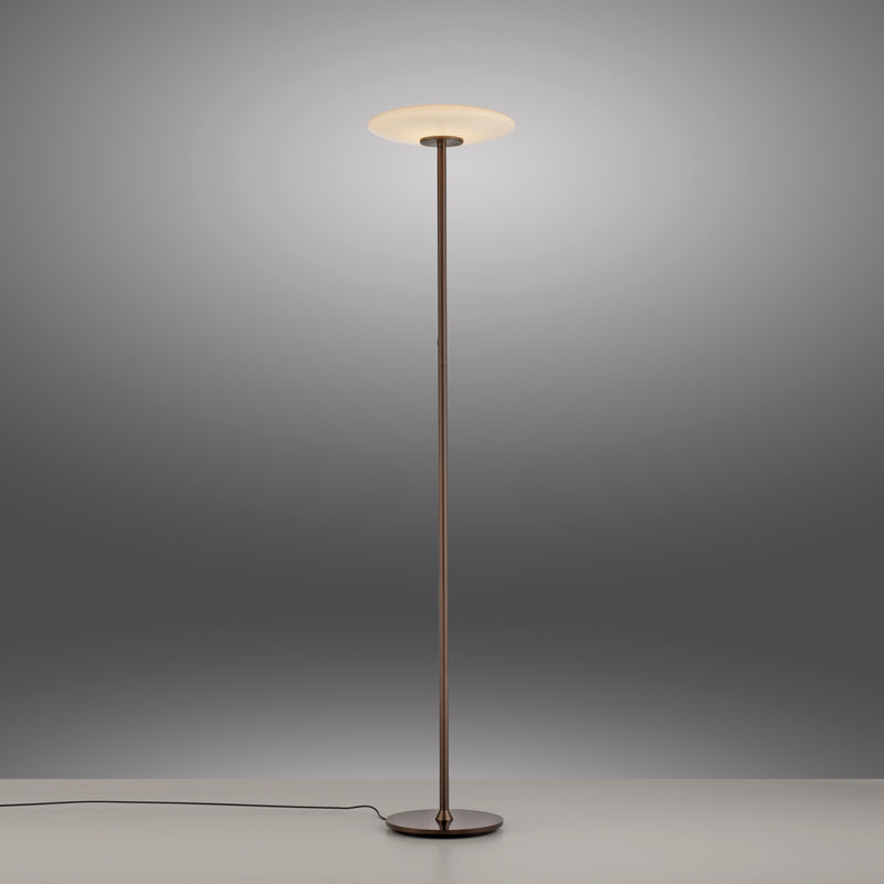 Lampadar Paul Neuhaus PURE VITRUM 2xLED Maro Metalic