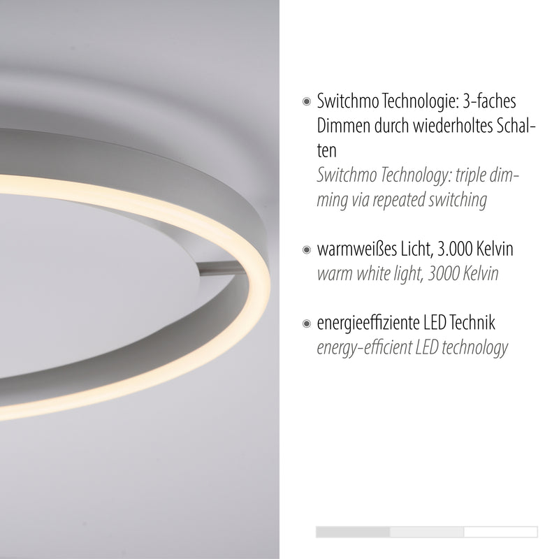 Plafoniera Paul Neuhaus RITUS LED Aluminiu