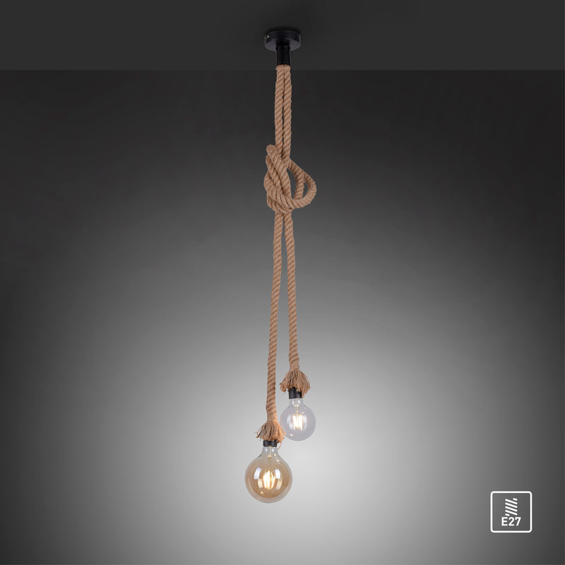 Lustra Paul Neuhaus ROPE 2xE27 Maro