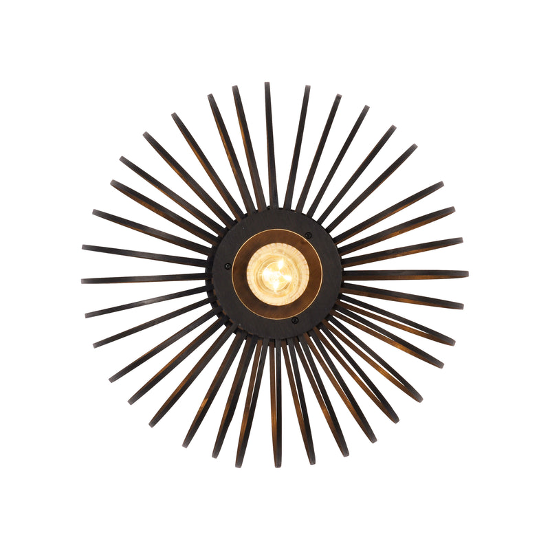 Plafoniera Zuma Line RACOON 5xE27 Negru