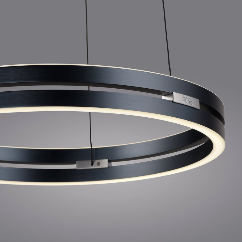 Lustra Paul Neuhaus PURE E-LOOP 2xLED Gri