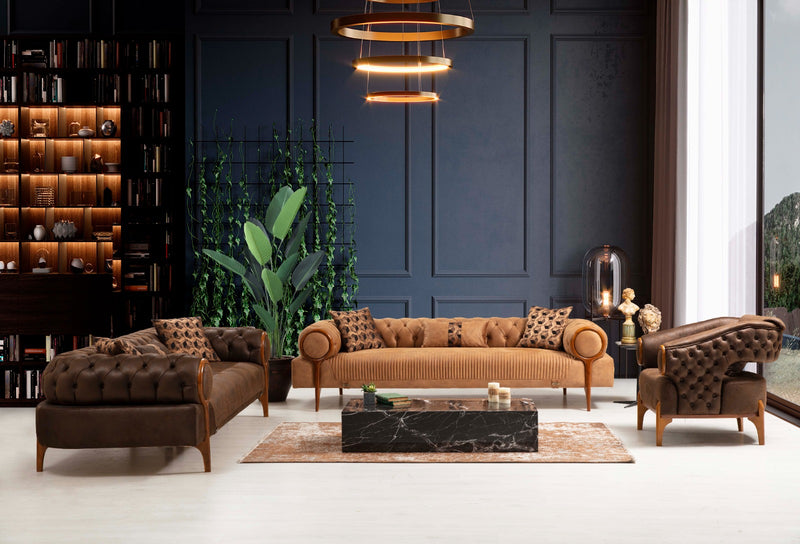 Canapea Rolex Inev Asi Home, Maro, lungime 251cm, latime 102cm, inaltime 69cm