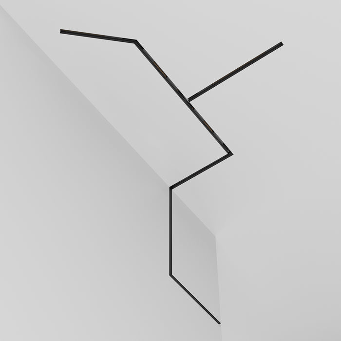 Sina magnetic? încastrat? 1m Exility Maytoni Negru TRX034-421.12B