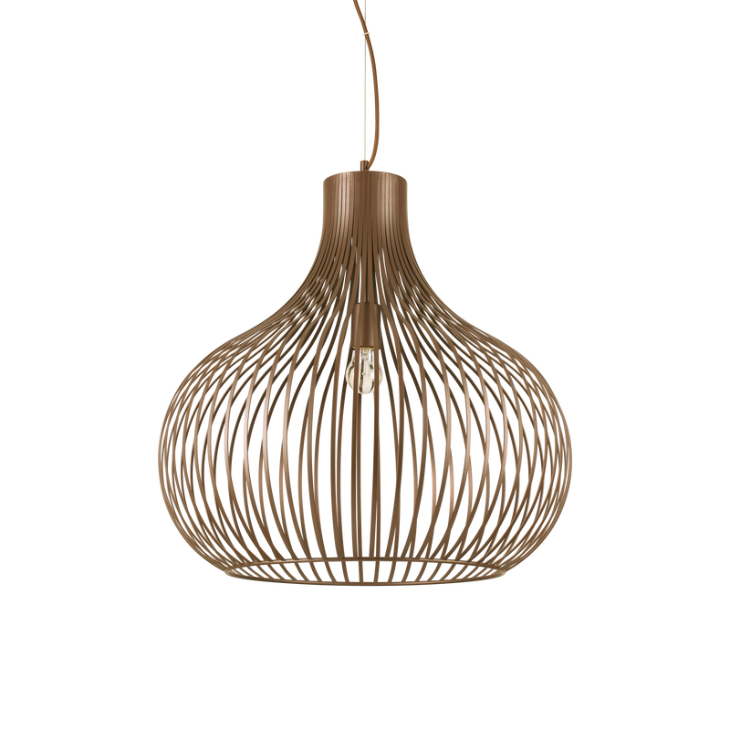 Lustra ONION Ideal Lux, E27 max 1 x 60W, D59, Cafeniu