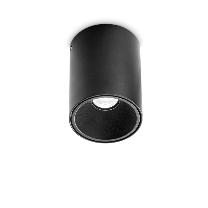 Plafoniera/Aplica NITRO Ideal Lux, LED 15W, Round, Negru