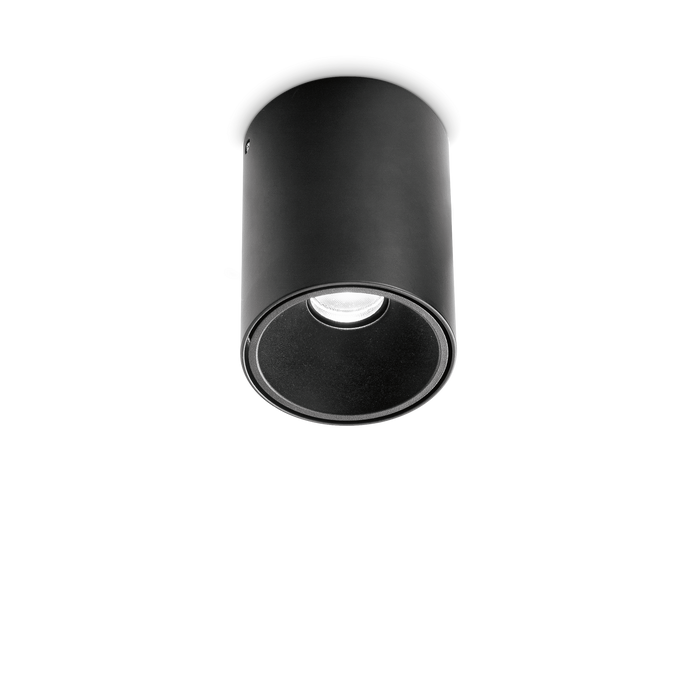 Plafoniera/Aplica NITRO Ideal Lux, LED 10W, Round, Negru