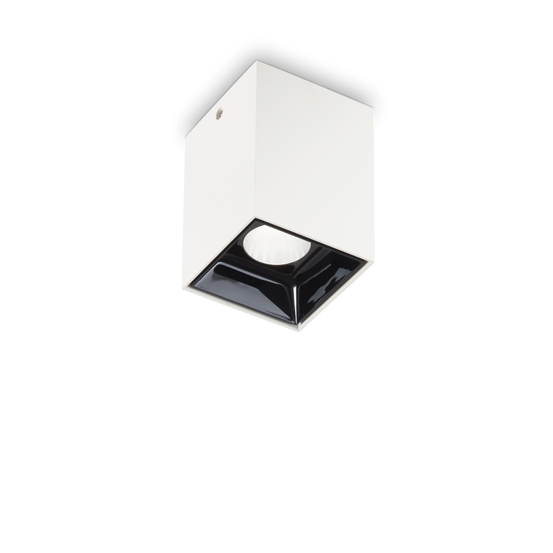 Plafoniera/Aplica NITRO Ideal Lux, LED 10W, Square, Alb
