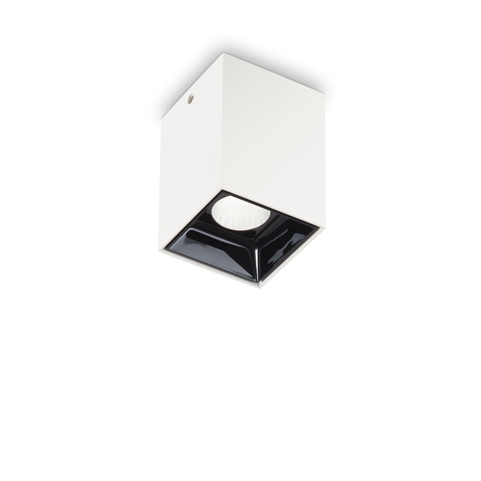 Plafoniera/Aplica NITRO Ideal Lux, LED 10W, Square, Alb