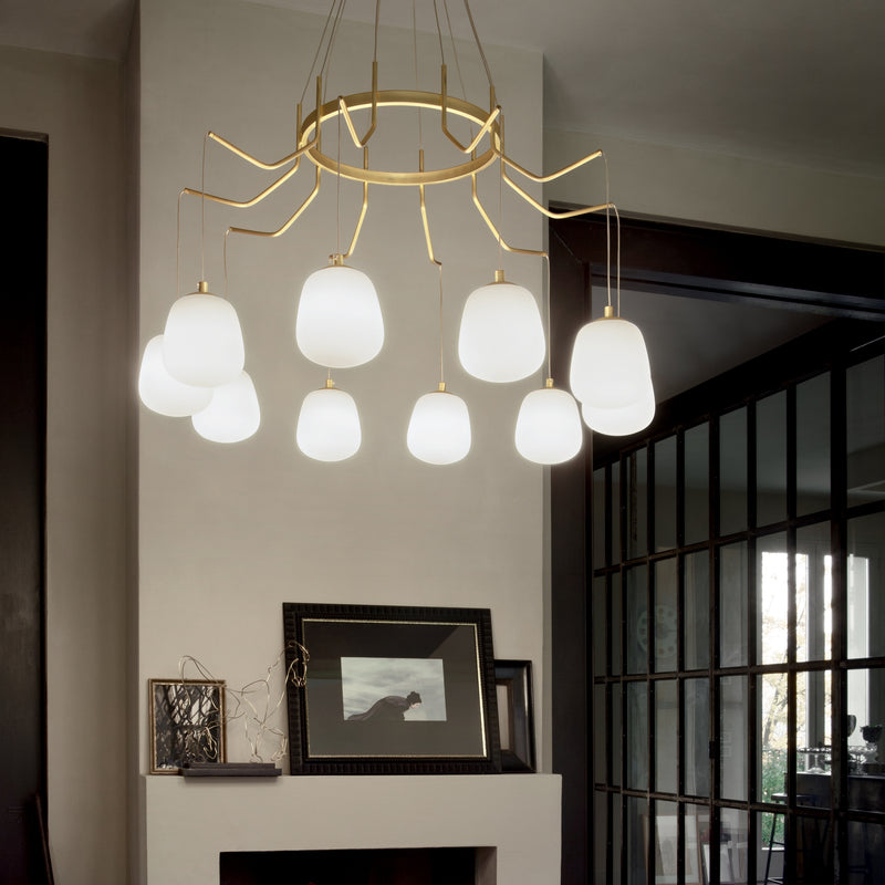 Lustra KAROUSEL Ideal Lux, G9 max 10 x 15W, Alama