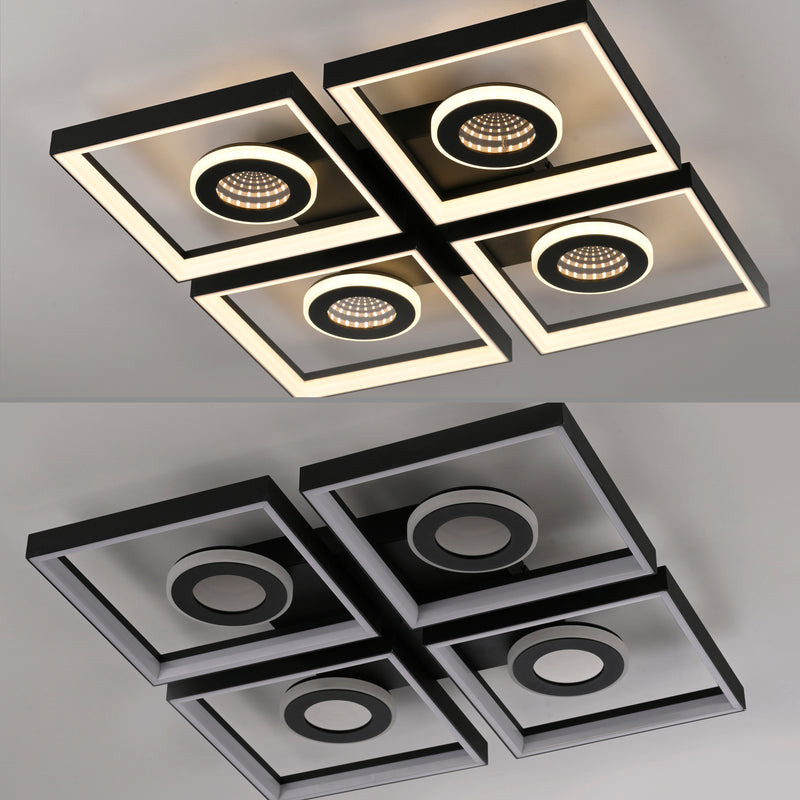 Plafoniera Paul Neuhaus TRAFORO LED Negru