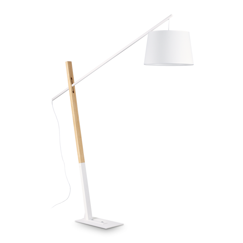 Lampadar EMINENT Ideal Lux, E27 max 1 x 60W, Alb