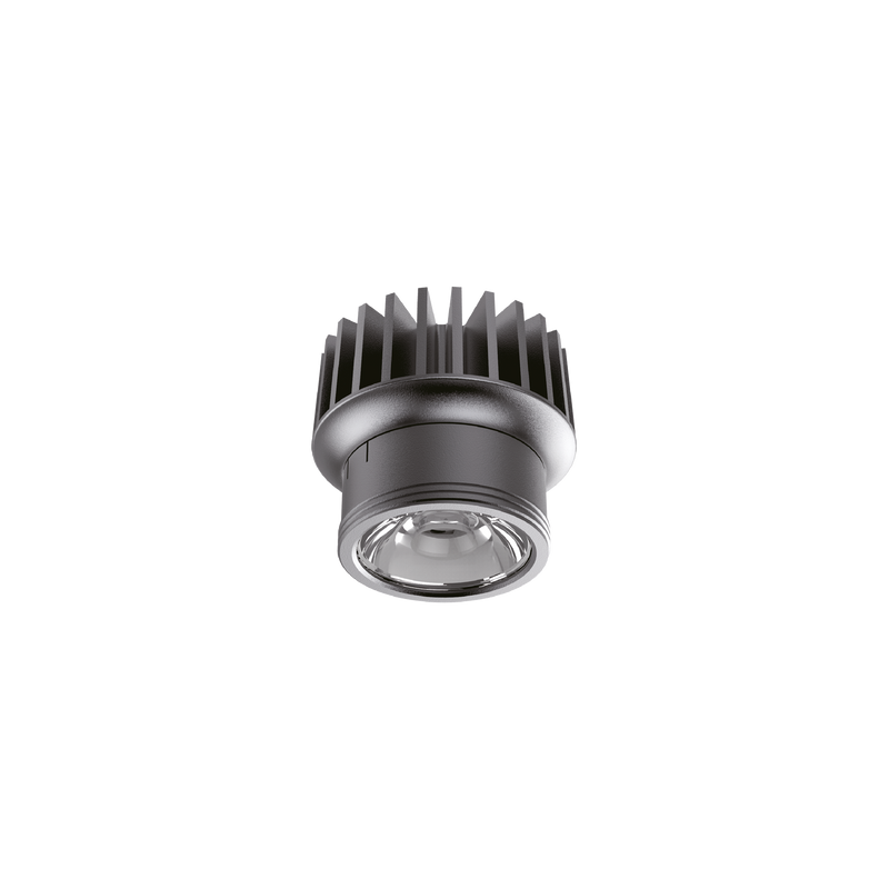Spot Încastrat Ideal Lux Dynamic, Negru, LED, Ø6.5 cm, 10W