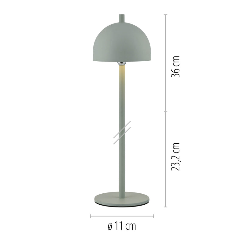 Veioza Paul Neuhaus BELLIS LED Gri