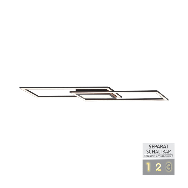 Plafoniera Zuma Line ASMIN LED Negru