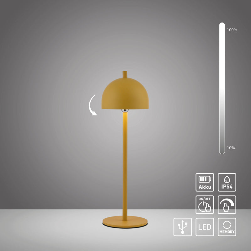 Veioza Paul Neuhaus BELLIS LED Galben