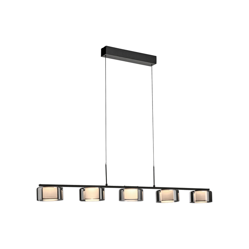 Lustra Paul Neuhaus RIKA 5xLED Negru