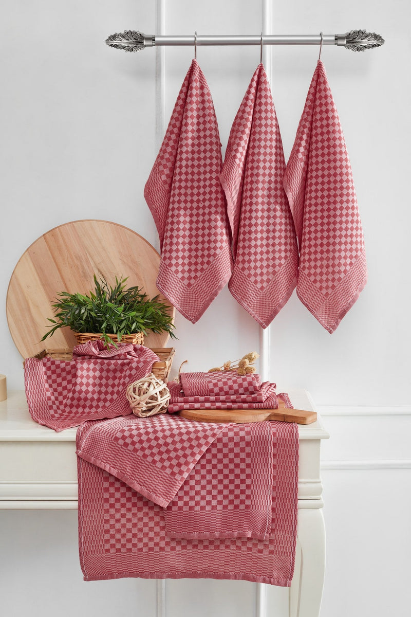 Accesoriu Bucătărie Asi Home Lola, Roșu, 40x60 cm