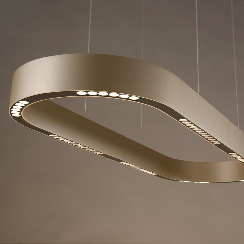 Lustra Zuma Line Q-STRETTO 2xLED Bronz