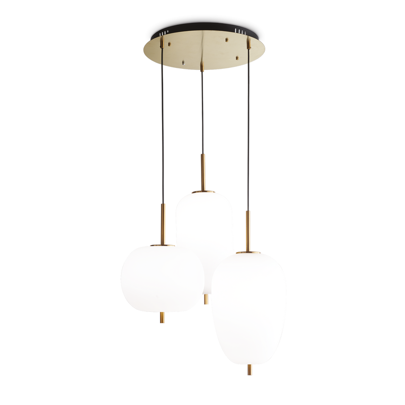 Lustră Ideal Lux Umile, Alb, LED, Ø63 cm