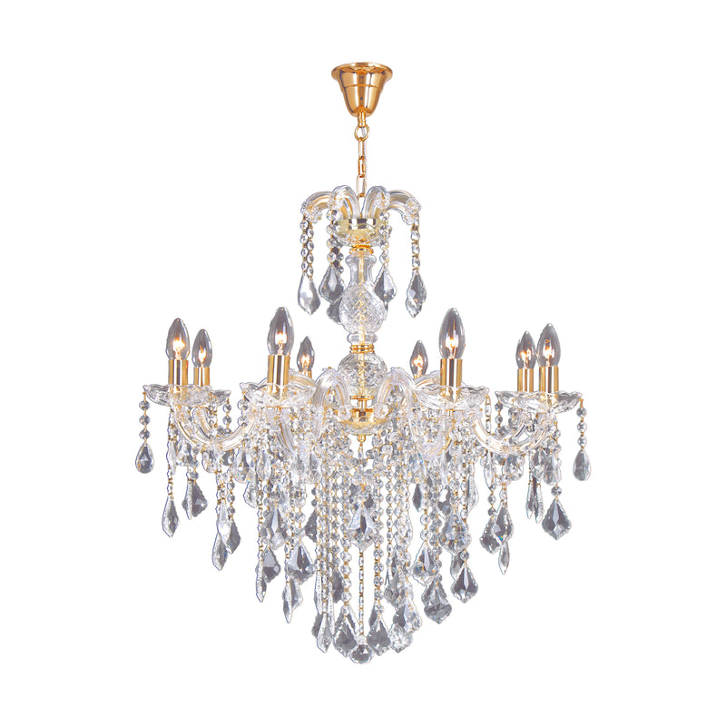 Lustra Zuma Line CHATEAU 8xE14 Auriu