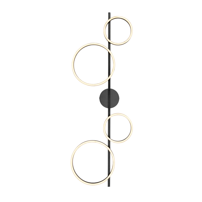 Plafoniera Paul Neuhaus MINI RITUS 4xLED Negru