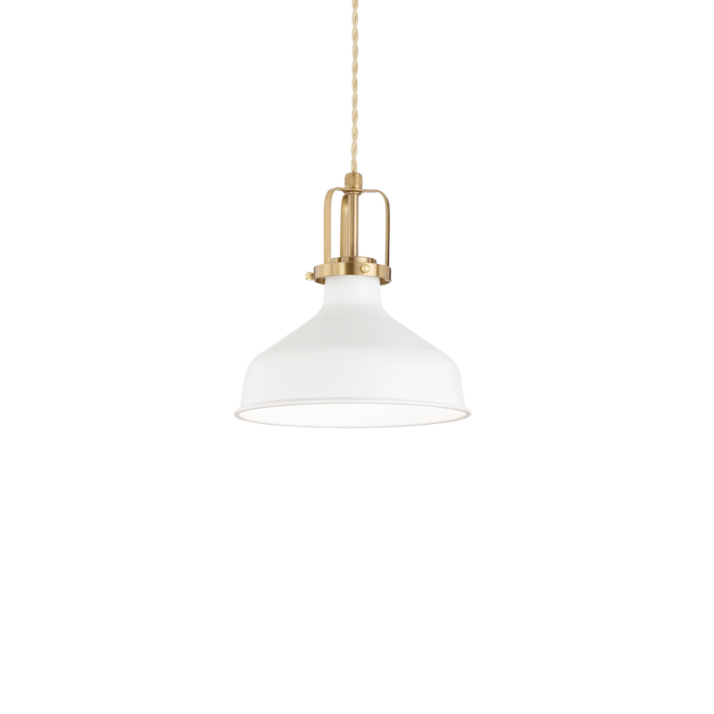 Lustra ERIS Ideal Lux, E27 max 1 x 42W, D 210 x H min 460 / max 2100 mm, Alb