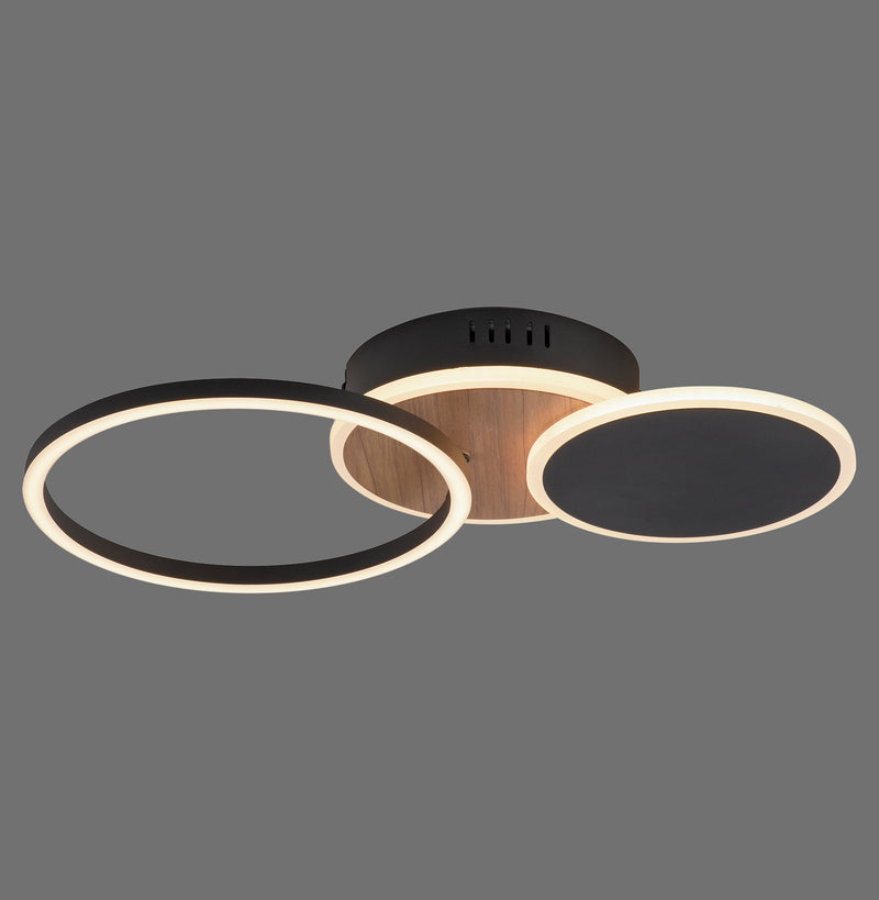 Plafoniera Zuma Line SEVENT LED Lemn Decor
