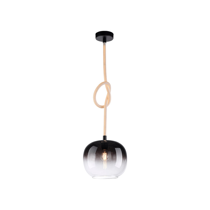 Lustra Paul Neuhaus LUMA 1xE27/LED Negru