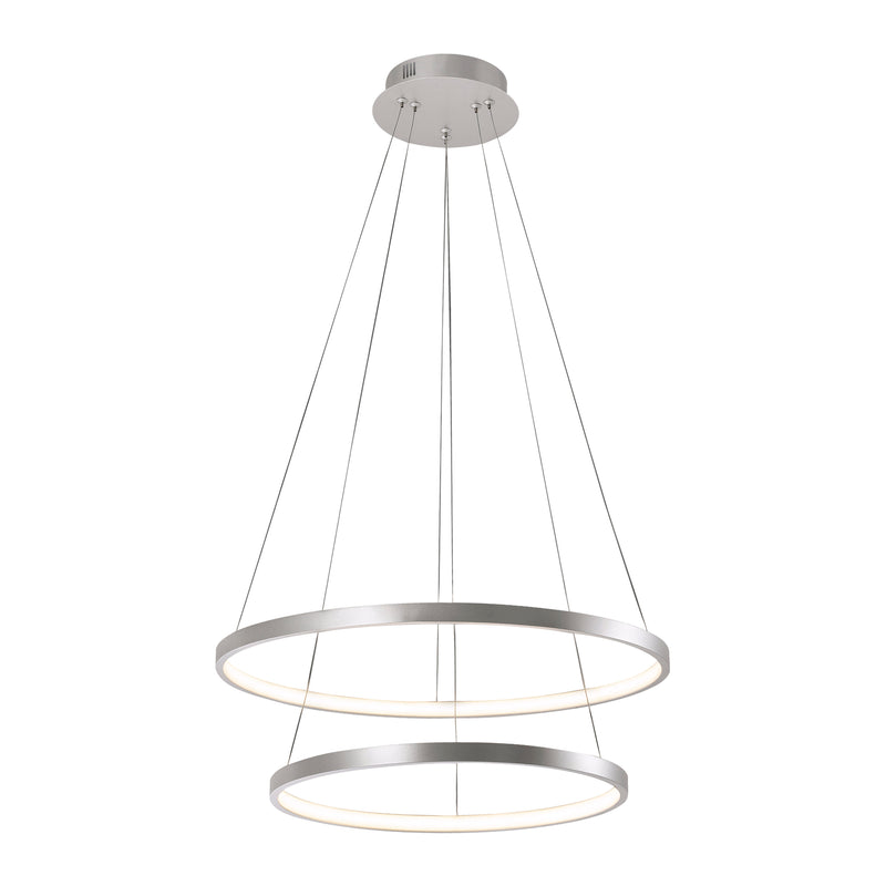 Lustra Paul Neuhaus CIRCLE 2xLED Argintiu