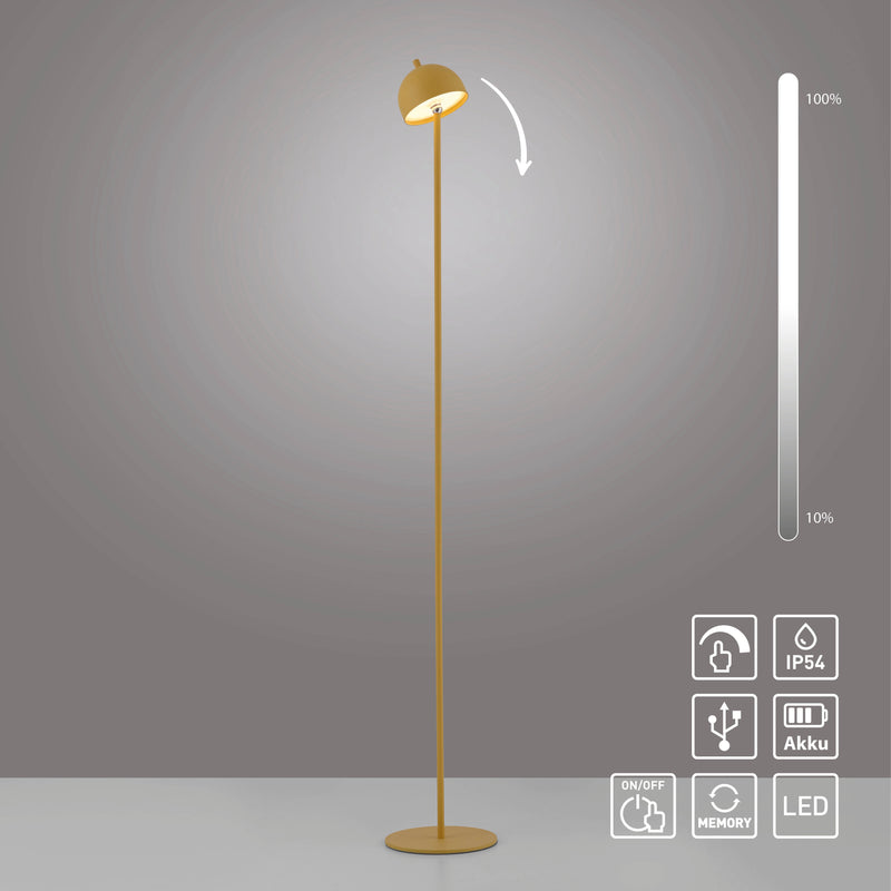 Lampadar Paul Neuhaus BELLIS LED Galben