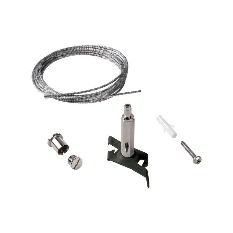 Accesoriu Iluminat Ideal Lux Link, Negru, Ø1.5 cm, H300 cm