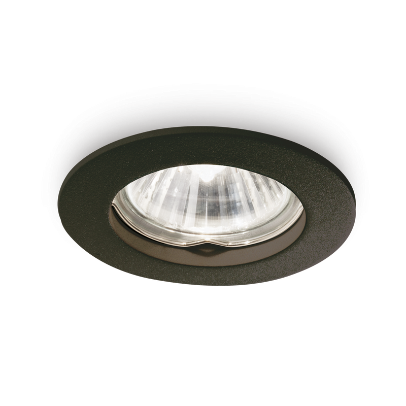 Spot Încastrat Ideal Lux Jazz, Negru, 1xGU10