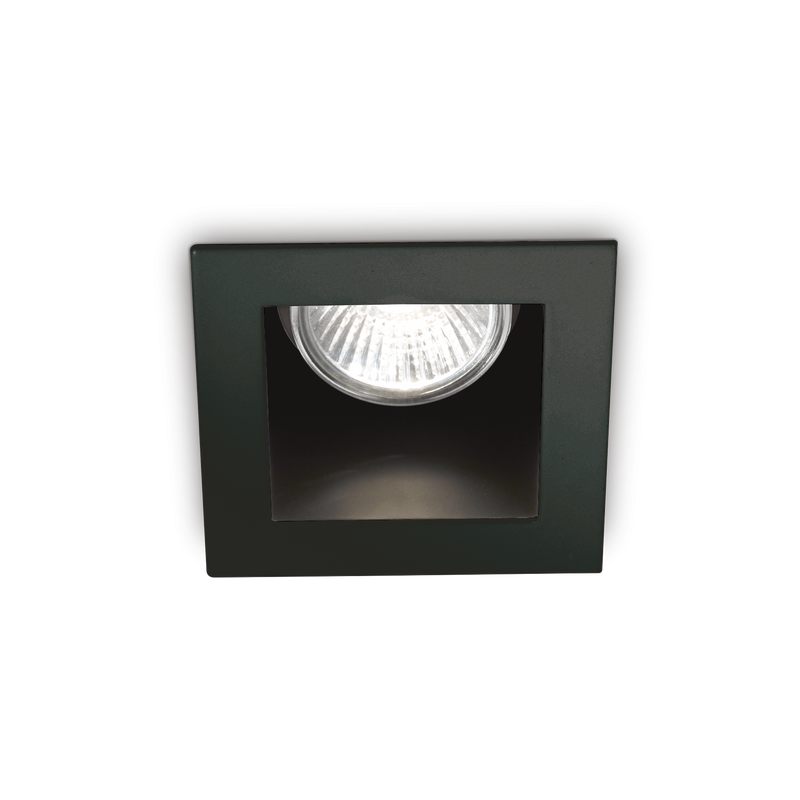 Spot Încastrat Ideal Lux Funky, Negru, 1xGU10