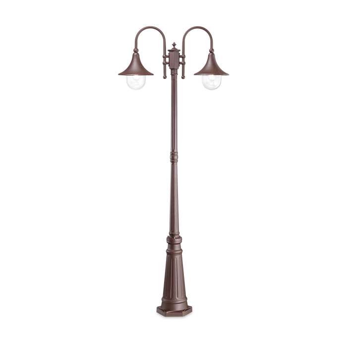 Lampadar CIMA Ideal Lux, E27 max 2 x 60W, L 830 x H 2160 x P 250 mm, Cafeniu