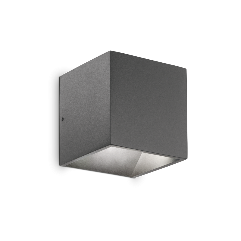 Aplica RUBIK Ideal Lux, 8,5W, 3000K, Antracit