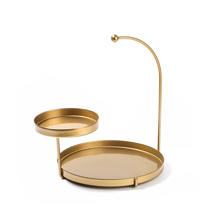 Suport pentru Bijuterii-Accesoriu Decorativ din Metal Asi Home Knıdos-B - Gold Metal 25X21X28 cm