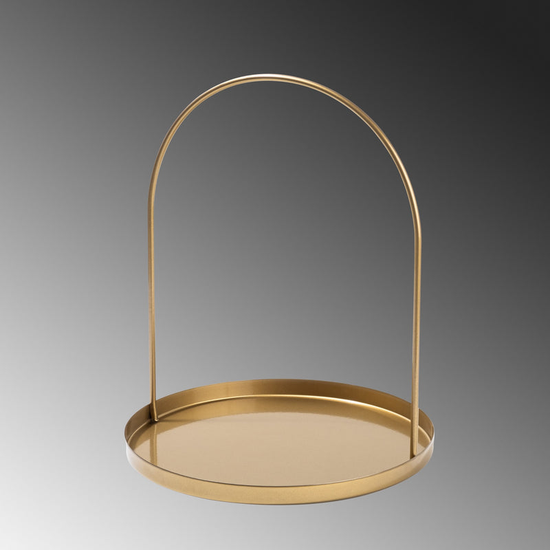 Suport pentru Bijuterii-Accesoriu Decorativ din Metal Asi Home Kos-B - Gold Metal 22.5X22.5X28 cm