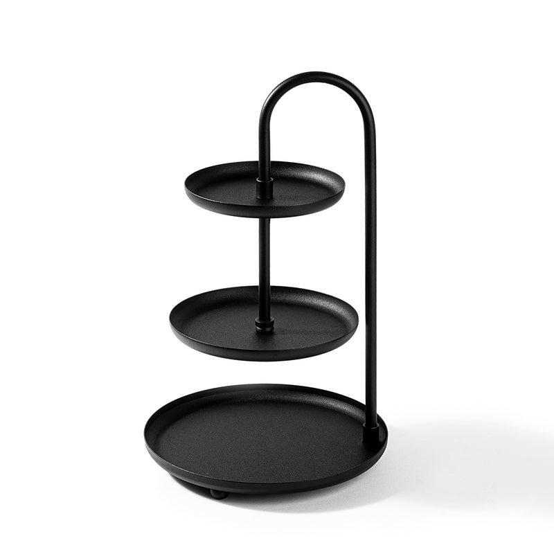 Stand pentru Bijuterii-Accesoriu Decorativ din Metal Asi Home Kalkı - Black Metal 20X20X32 cm