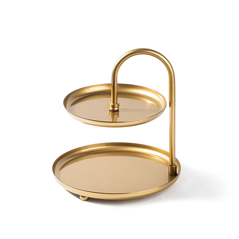 Stand pentru Bijuterii-Accesoriu Decorativ din Metal Asi Home Kormen-B - Gold Metal 20X20X21 cm