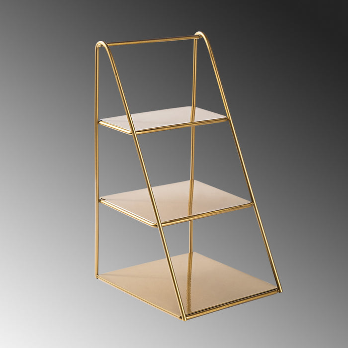 Stand pentru Bijuterii-Accesoriu Decorativ din Metal Asi Home Kalımnos-B - Gold Metal 16X17X30.5 cm