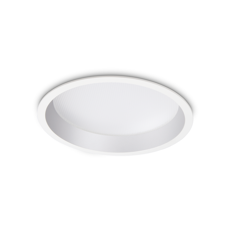 Spot Încastrat Ideal Lux Deep, Alb, LED, Ø21 cm