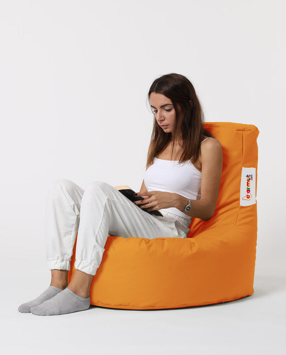 Fotoliu de Gradina Bean Bag Asi Home Lina - Portocaliu