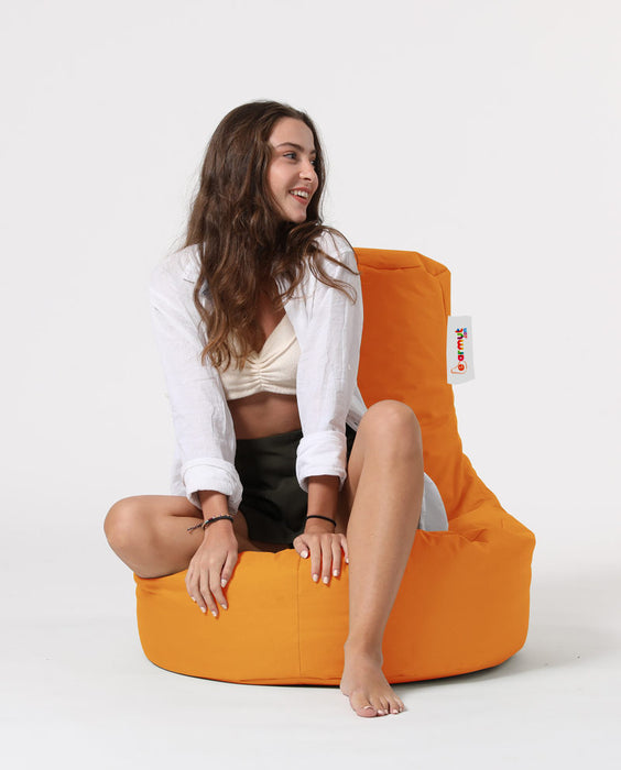 Fotoliu de Gradina Bean Bag Asi Home Lina - Portocaliu